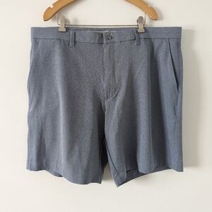 NEW Callaway Men's Heathered Golf Shorts, Size 34, Grayish Blue
